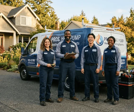 Heat Pump Installation company in Mutual, OK
